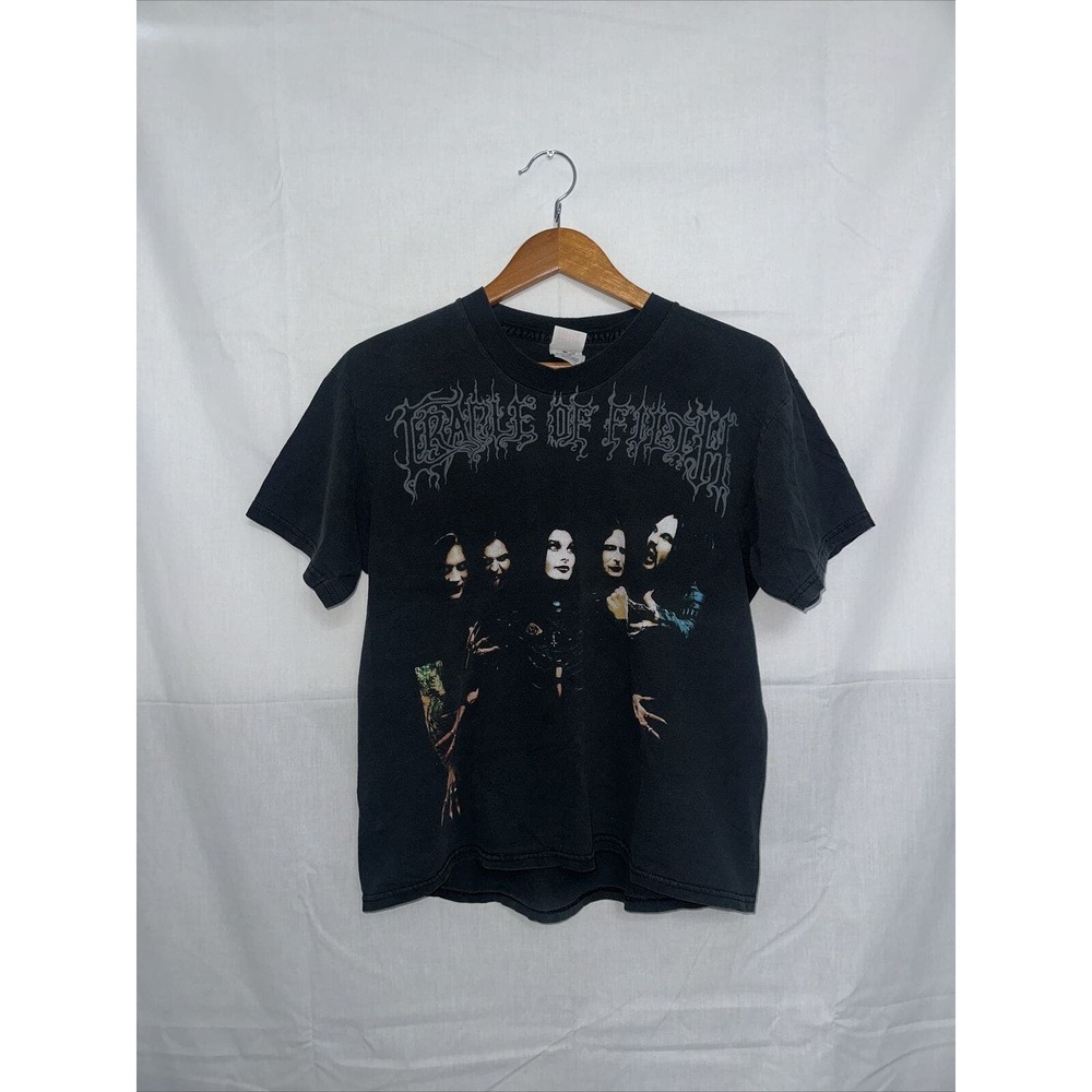 vintage band 1999 cradle of filth enslave death no string attached shirt large